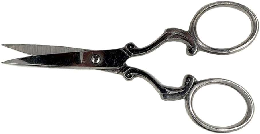 Badass Beard Care Beard & Mustache Stainless Steel Trimming Scissors For Men - Extremely Sharp and Durable (Silver) - Image 1