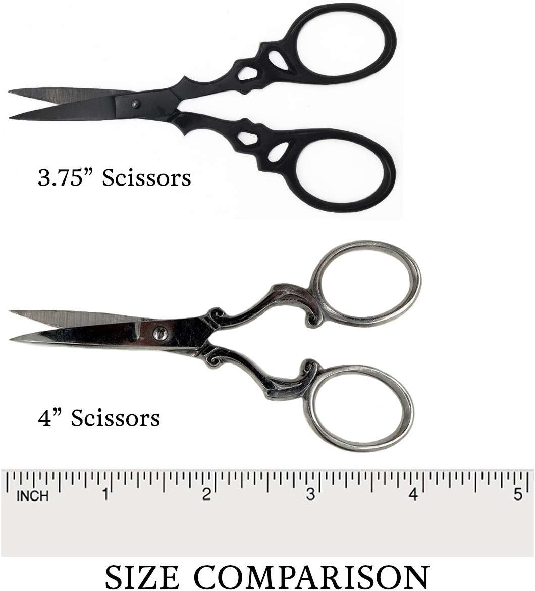 Badass Beard Care Beard & Mustache Stainless Steel Trimming Scissors For Men - Extremely Sharp and Durable (Silver) - Image 2