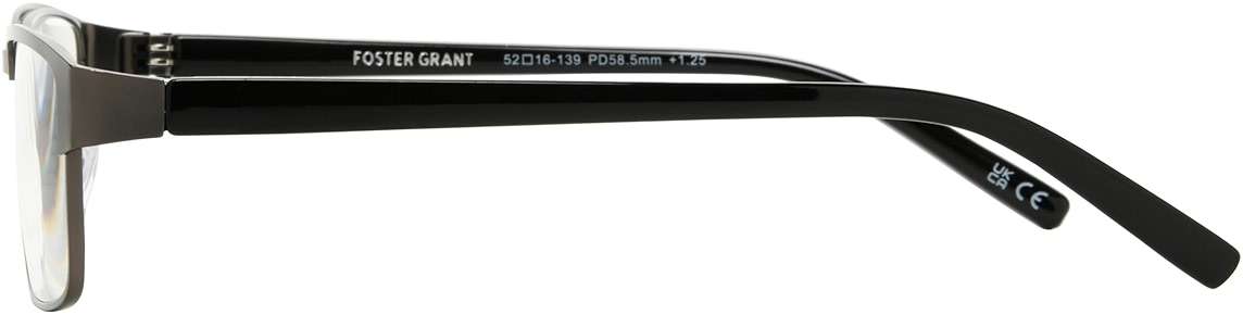 Foster Grant Men's Leo Square Reading Glasses - Image 3