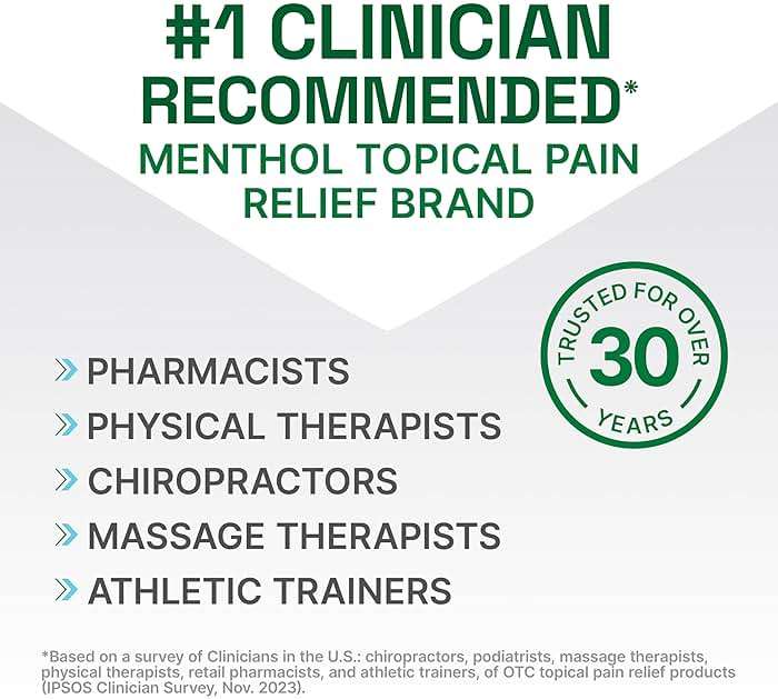 Biofreeze Professional Gel Pain Relief for Knee, Neck, Hip, Joint, Shoulder, & Simple Backache, Arthritis Pain Reliever, Sore Muscle Relief, Colorless Menthol Gel 32 Fl Oz - Image 2