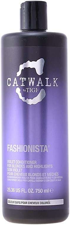 Bed Head TIGI Catwalk Fashionista Violet Conditioner (For Blondes and Highlights), 25.36 Ounce - Image 1