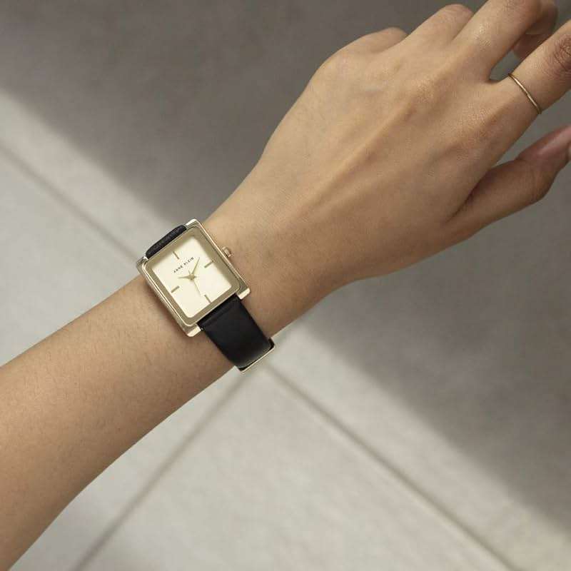 Anne Klein Women's Leather Strap Watch - Image 5