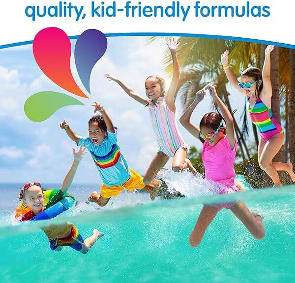 SoCozy Kids Swim 3-in-1 Shampoo, Conditioner & Body Wash - 3-in-1 Combo Pool Shampoo & Conditioner for Swimmers - Salt & Chlorine Removing Activated Charcoal - Image 6