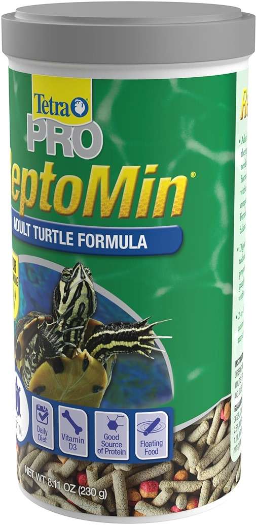Tetra TetraFauna PRO ReptoMin Pro Sticks Adult Turtle Formula Daily Diet for Aquatic Turtles, 8.11 oz - Image 4