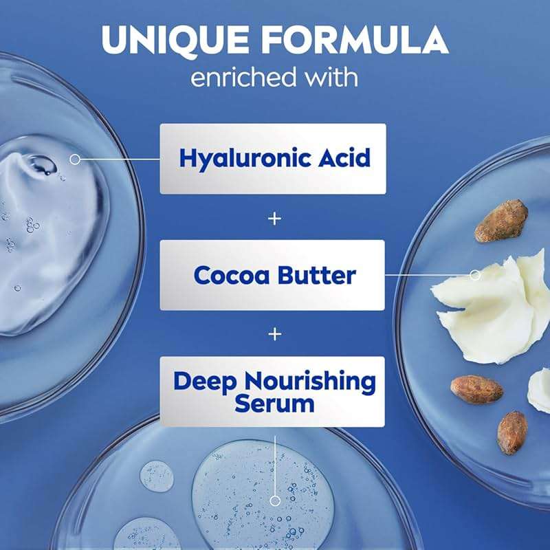 NIVEA Cocoa Butter Body Cream with Deep Nourishing Serum, Cocoa Butter Cream for Dry Skin, 16 Ounce Jar - Image 6