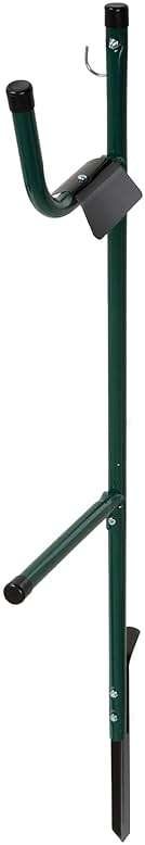 Water Hose Holder - Easy-to-Install Garden Hose Storage Metal Rack with Stake - Outdoor Freestanding Reel for Yard or Landscaping by Stalwart - Image 1