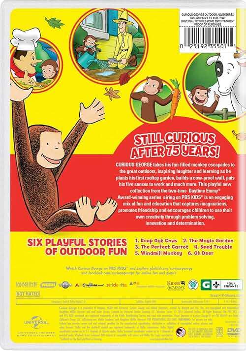 Curious George: Outdoor Adventures [DVD] - Image 2