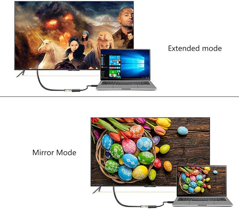 Anbear Mini Displayport to HDMI Adapter Thunderbolt to HDMI Cable, Gold-Plated Display Port to HDMI Adapter Compatible with MacBook Pro, MacBook Air, Mac mini, Microsoft Surface Pro - Image 5