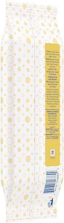 Johnson's Baby Head-to-Toe Gentle Cleansing Cloths, No Rinse, Disposable Pre-Moistened Baby Bath Wipes, Hypoallergenic Newborn Essentials, Head-to-toe Wipes, Paraben-Free 15 ct - Image 7