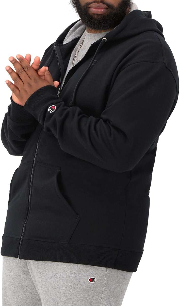 Champion mens Zip-up Hoodie, Comfortable Zip-up Hoodie Sweatshirt for Men (Reg. Or Big & Tall) - Image 3