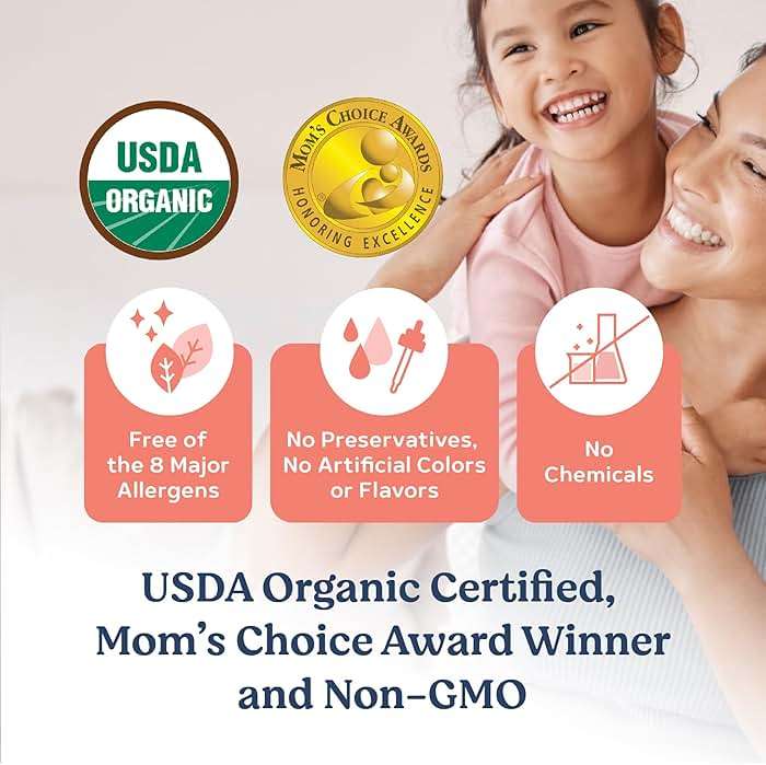 LOVEBUG Kids Probiotic Powder with Prebiotic Fiber - Toddler Immunity Support & Constipation Relief - USDA Organic Probiotics for Childrens Gut & Digestive Health (Ages 1-4) - 30 Pack (Unflavoured) - Image 5