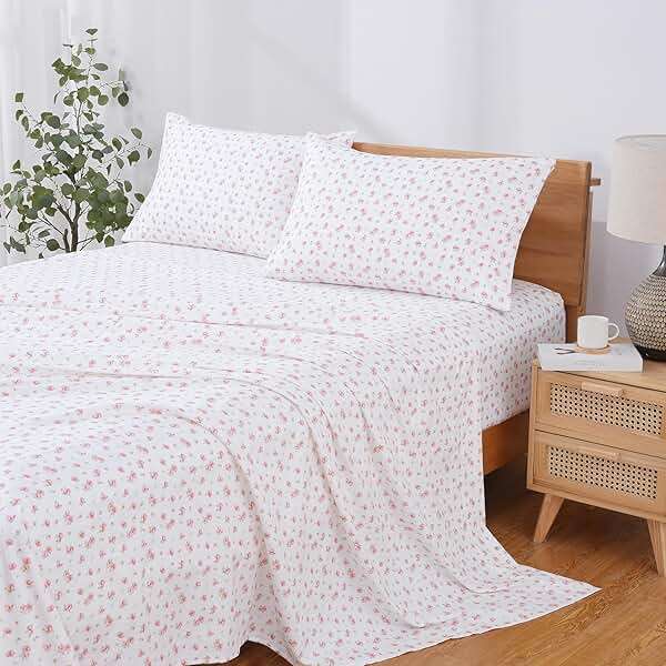 Modern Threads Silky Soft Microfiber and Wrinkle Free Sheets - Luxurious Microfiber Bed Sheets Includes Flat Sheet, Fitted Sheet with Deep Pockets, & Pillowcases Ivory, Twin - Image 2