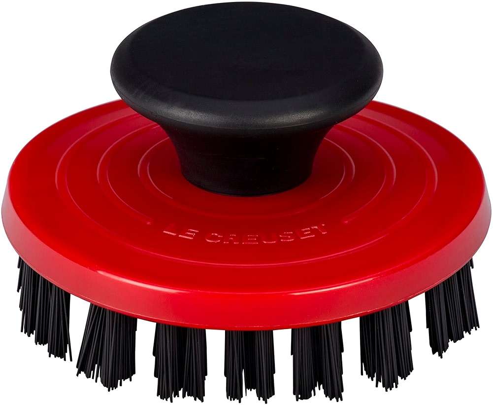 Le Creuset Nylon Brush, 3 1/4", Cerise - Image 1
