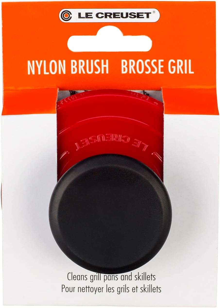 Le Creuset Nylon Brush, 3 1/4", Cerise - Image 4
