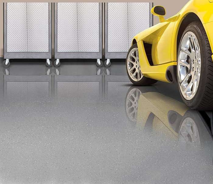 Rust-Oleum 292514 EPOXYSHIELD Premium Clear Garage Floor Coating Kit, 2.5 Car, Gloss Clear - Image 2