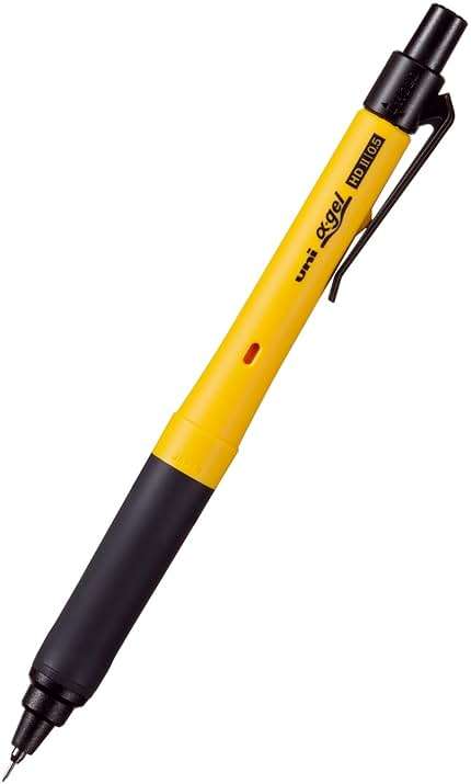 Mitsubishi Pencil Mechanical Pencil Alpha Gel Switch 0.5 Yellow M51009GG1P.2 - Image 1