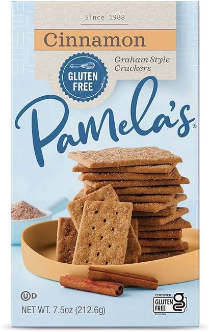 Pamela's Products Gluten Free Graham Crackers, Cinnamon, 7.5 Ounce - Image 1
