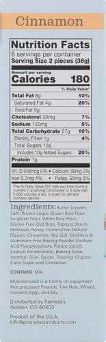 Pamela's Products Gluten Free Graham Crackers, Cinnamon, 7.5 Ounce - Image 3