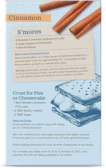 Pamela's Products Gluten Free Graham Crackers, Cinnamon, 7.5 Ounce - Image 6