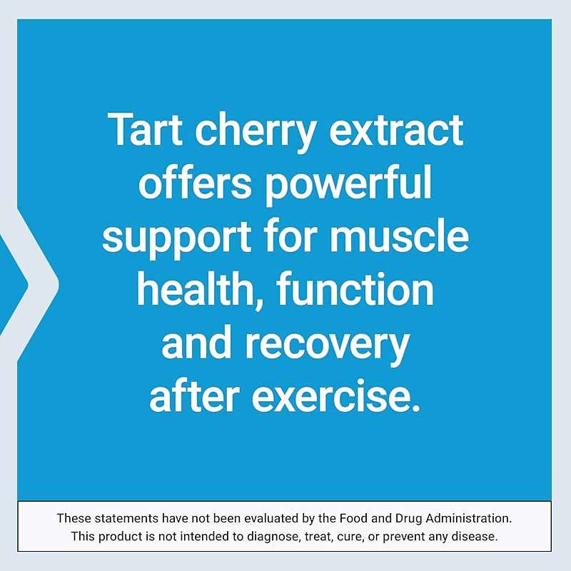 Life Extension Tart Cherry with CherryPURE®, anthocyanins, oxidative Stress, Muscle Recovery, Exercise Support, Muscle Comfort, Vegetarian, Gluten-Free, Non-GMO, 60 Capsules - Image 6