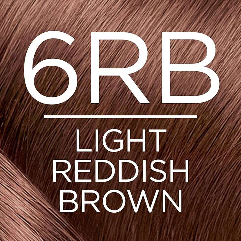 L'Oreal Excellence Creme Triple Protection Hair Color, Light Reddish Brown (Warmer) [6RB] 1 Each (Pack of 6) - Image 5