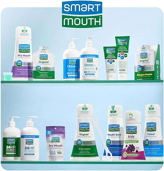 SmartMouth Anti-Cavity + Zinc Toothpaste - Fluoride for Cavity Prevention - Remineralizes Enamel - Sensitive Whitening - Alcohol-Free, Sugar-Free & Gluten-Free - 6 oz, 2-Pack - Image 6