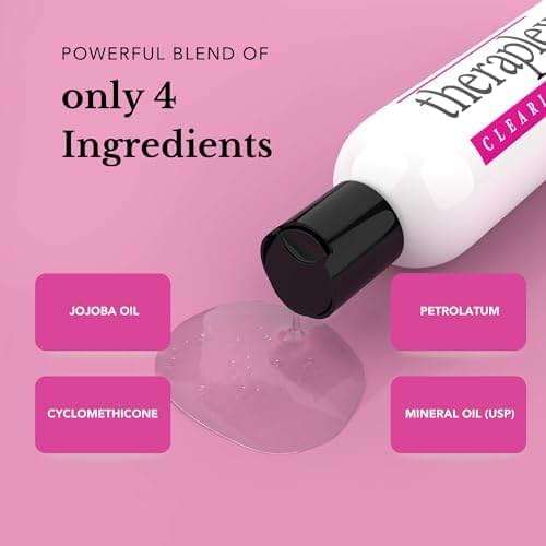 Theraplex Clear Emollient Lotion (8 oz) - No Parabens or Preservatives, Noncomedogenic and Hypoallergenic, Fragrance Free, Dermatologist recommended (6 Pack Pour) - Image 5