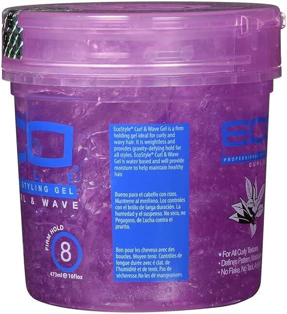 ECOCO EcoStyler Styling Gel, Curl and Wave, 16 oz (Pack of 2) - Image 5