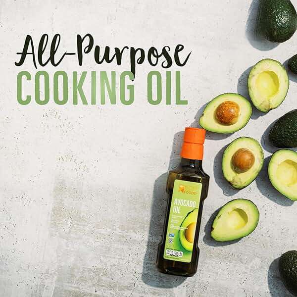 BetterBody Foods Refined Avocado Oil, Non-GMO Cooking Oil, Kosher, Keto and Paleo Diet Friendly, Frying, Baking, 500 mL, 16.9 Fl Oz - Image 6