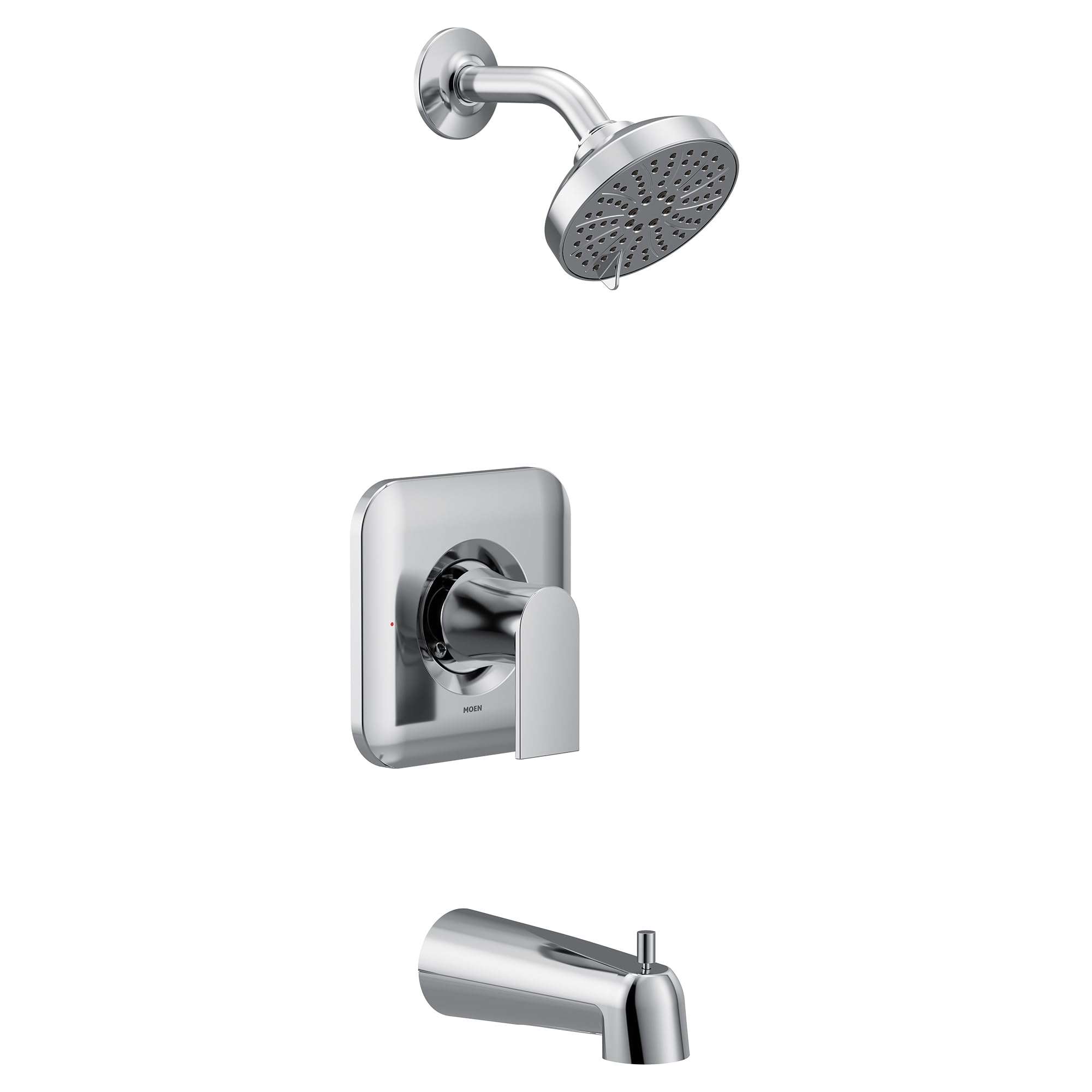 Moen T2473EP Genta LX Tub & Shower Trim, Chrome | Valve Required - Image 1