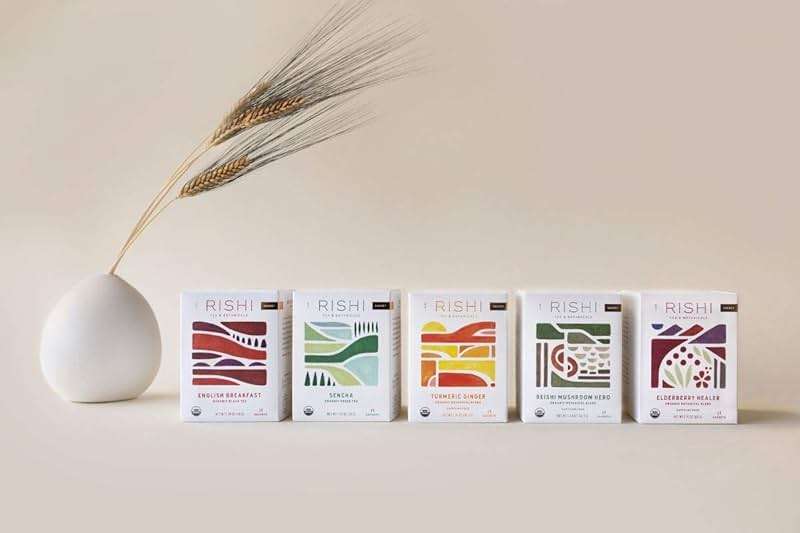 Rishi Tea Earl Grey Herbal Tea | Immune Support, USDA Certified Organic, Fair Trade Black Tea, Antioxidants, Caffeinated, Citrus Flavors for Taste | 15 Sachet Bags, 1.58 oz (Pack of 2) - Image 5