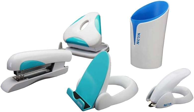 NOVA Glacier Effortless Staple Remover Tool, Staple Puller, Ergonomic Mechanism, Magnetic Function, for Office School and Home, Convenient and Functional - Image 6
