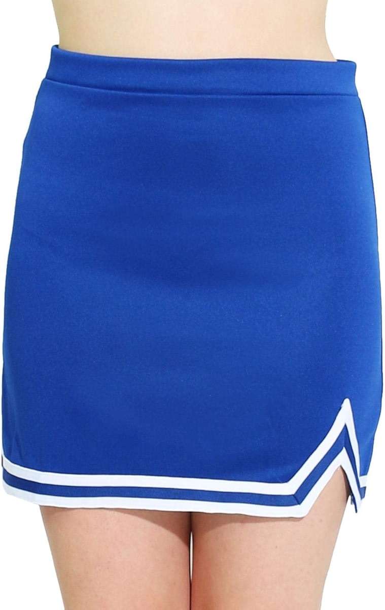 Danzcue Womens Big Kid Double V A-Line Cheer Uniform Skirt - Image 1