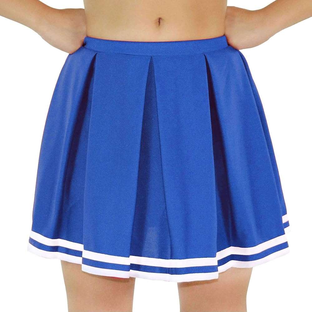 Danzcue Womens Knit Pleat Cheerlearding Uniform Skirt - Image 1