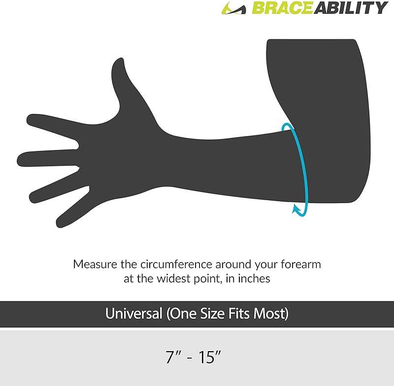 BraceAbility Epicondylitis Brace | Elbow Strap for Medial/Lateral Epicondyle Pain and Tendonitis Arm Compression Support Band for Men or Women (One Size Fits Most) - Image 2