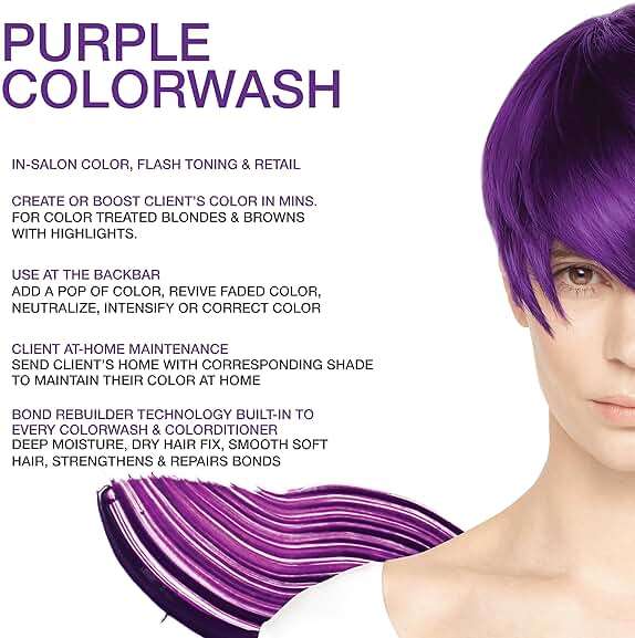 Celeb Luxury Colorwash Color Depositing Shampoo - Color Refresher, Vegan Hair Dye, Bondfix Bond Rebuilder, Viral and Gem Lites - Image 3