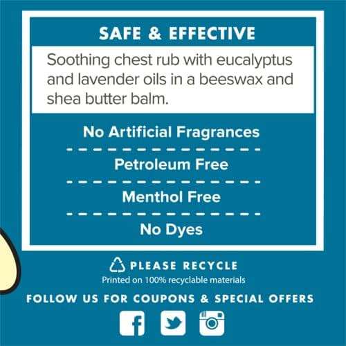Zarbee's Baby Soothing Chest Rub with Eucalyptus & Lavender, Petroleum-Free Safe and Effective Formula, 1.5 Ounce - Image 15