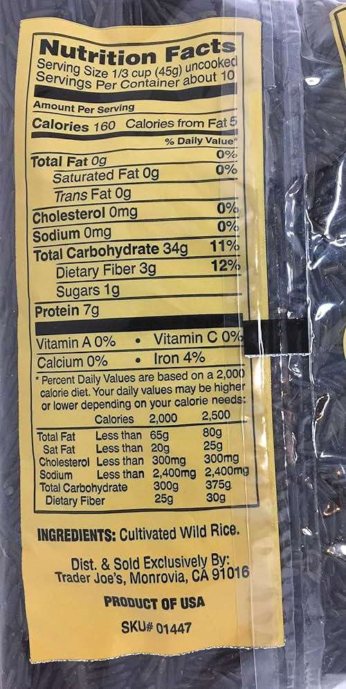 Trader Joe's Wild Rice 16 oz. - Image 3