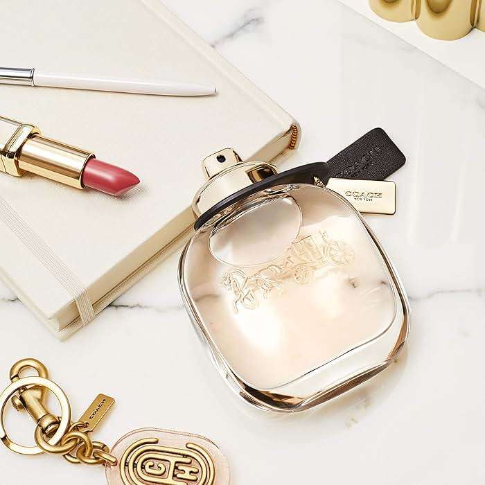 COACH Eau de Parfum - Women's Fragrance - Floral Fruity - With notes of Raspberry Leaves, Turkish Rose & Suede Musks - Image 4