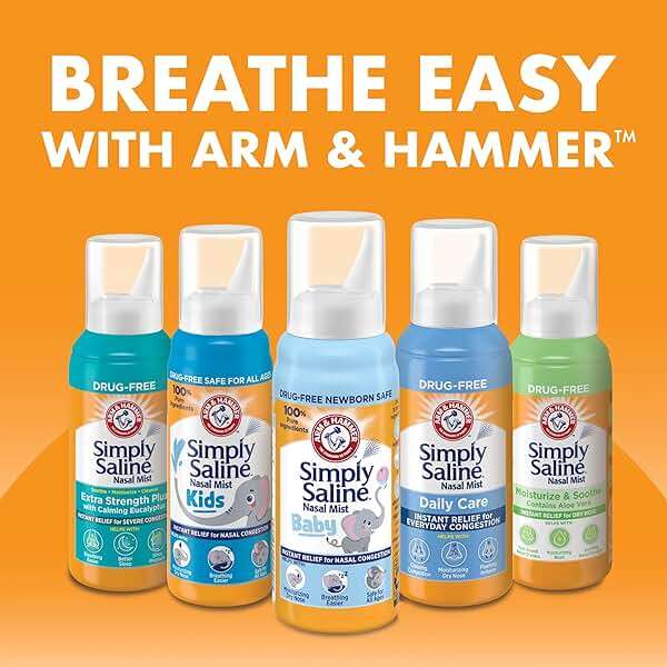 Simply Saline Extra Strength for Severe Congestion Relief Nasal Mist: 4.6oz 3-Pack - Image 9