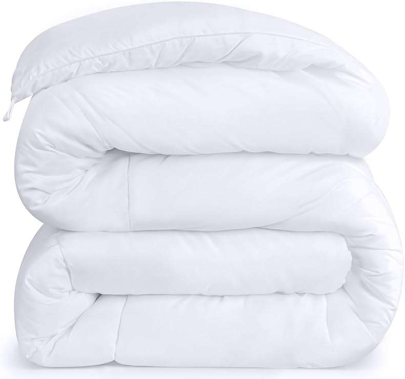 Utopia Bedding Comforter Twin Size 64 x 88 Inches, All Season Duvet Insert, Down Alternative Box Stitched Bed Comforter with Corner Tabs, Machine Washable - Image 8