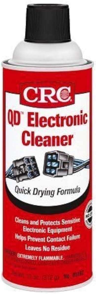CRC 05103-Case 5103 Quick Dry Electronic Cleaner, 11 oz, 12 Pack - Image 1