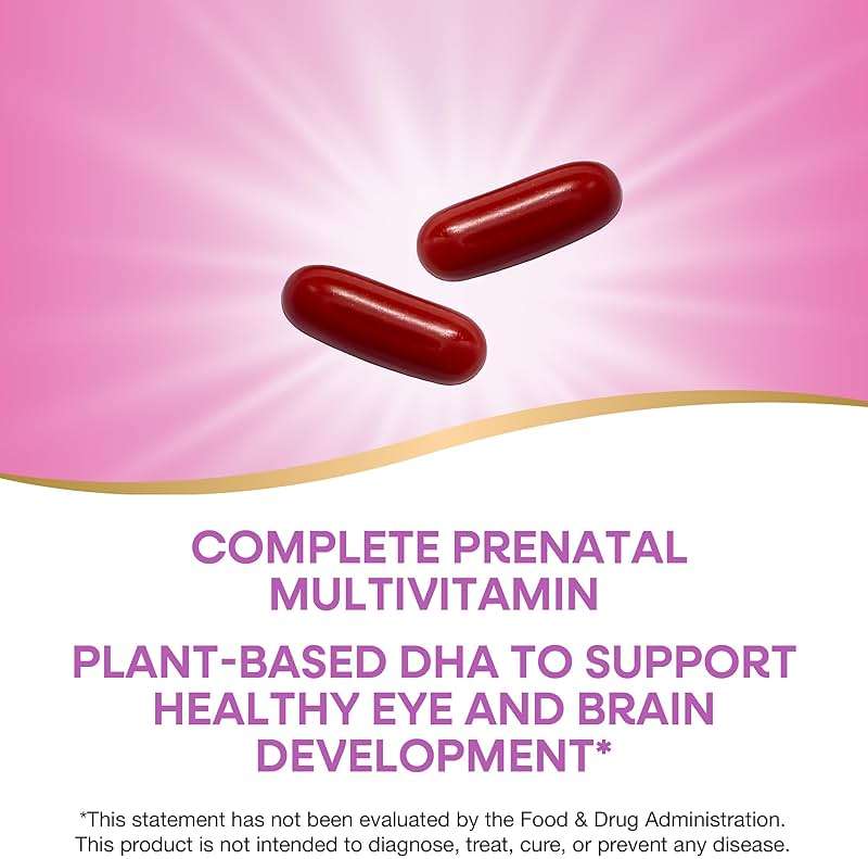 Nature's Way Alive! Complete Premium Prenatal Multivitamins for Women, Healthy Eye and Brain Development*, 60 Vegan Softgels - Image 3