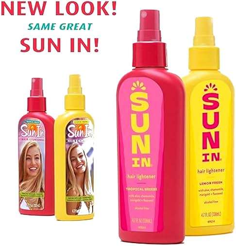 Sun-In Hair Lightener Spray, Tropical Breeze Scent, 4.7 oz (Pack of 2) - Image 4