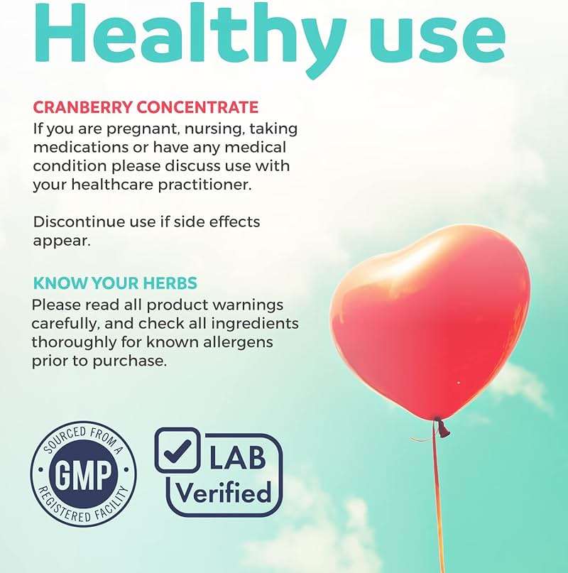 Organic Cranberry Pills - Vegan Supplement for Urinary Tract Health & Kidney Cleanse - Cranberry Pills for Women 500mg 50:1 Cranberry Concentrate Per Serving - Urinary Tract Support - 60 Capsules - Image 8