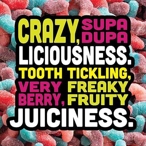 Trolli Sour Brite Crawlers, Very Berry Flavor, 5 Ounce - Image 3