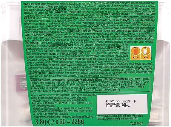 TIC TAC Box with 60 Mini Boxes (Mint, Orange, Spearmint, Peach and Passion fruit) 234g by Tic Tac - Image 6