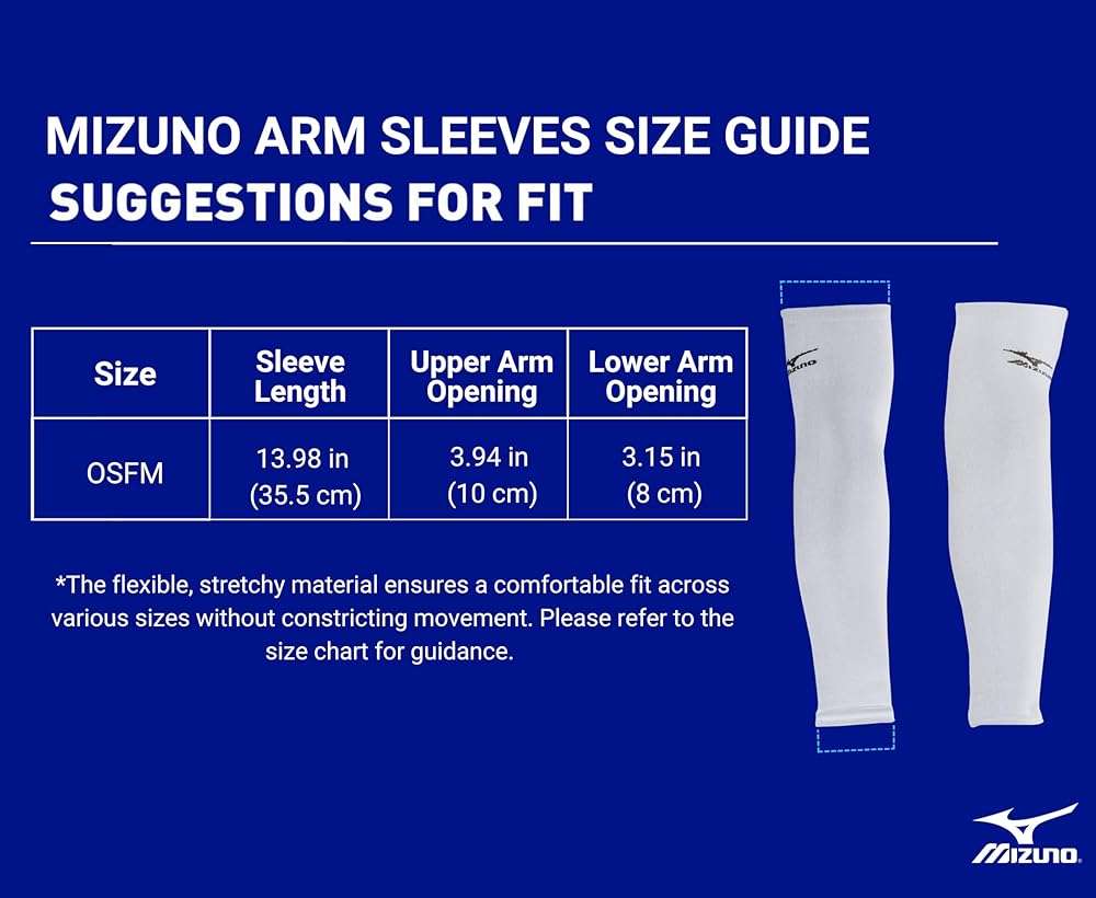 Mizuno Arm Sleeves - Image 4