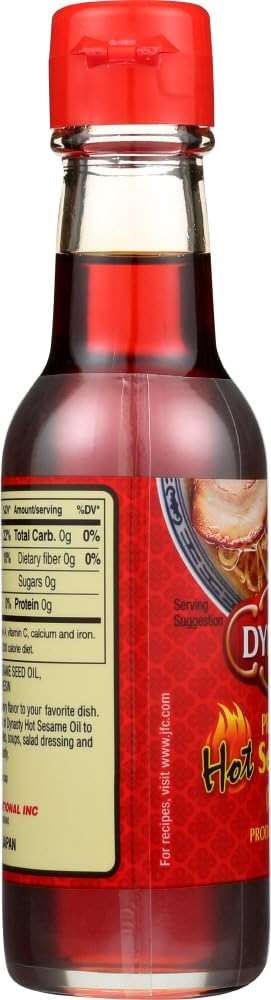 Dynasty Premium Hot Sesame Oil (La- Yu) 5oz Pack of 3 - Image 2