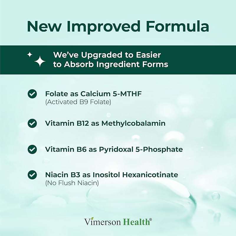 Vimerson Health Multivitamin for Men: Methylated B Vitamins, Chelated Minerals and Bioavailable D3 for Focus and Energy Support – Daily Mens Multivitamins and Multiminerals – 60 Capsules - Image 6